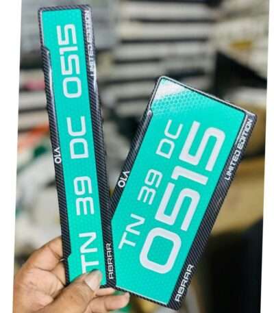 Ola Scooter Gel Number Plates