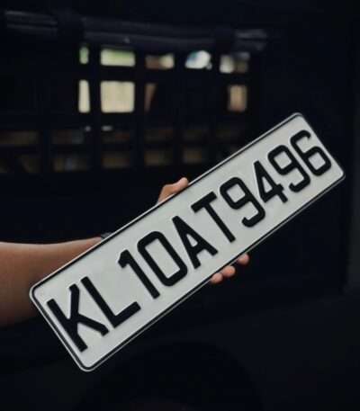 Rally Aluminium Edition Car Number Plates For All Car Models