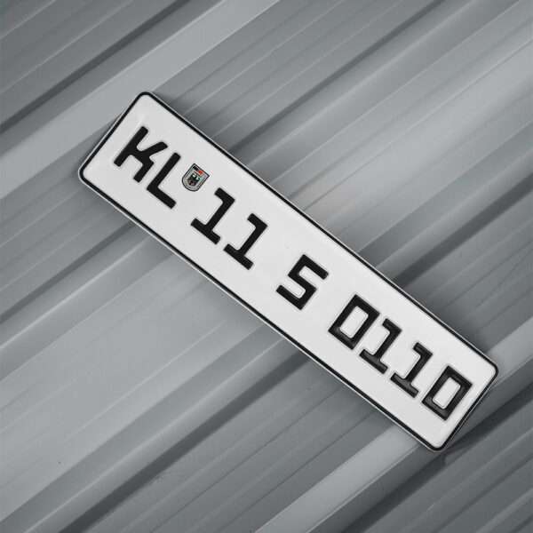 Spanish Font Car Aluminium Punching Number Plates For All Car Models