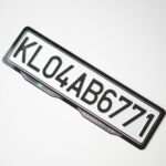Acrylic Number Plate Frames For Range Rover