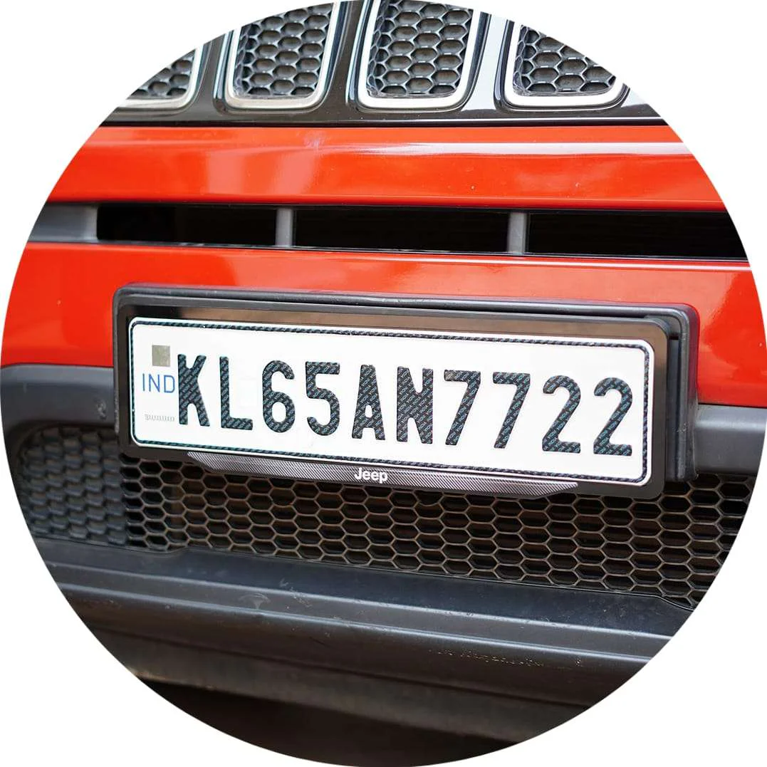 Car Number Plate Frames