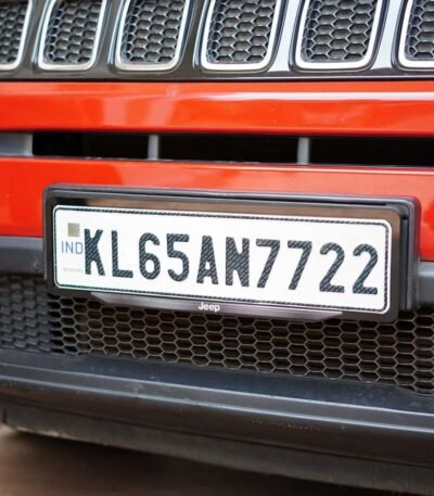 Range Rover Acrylic Number Plate Frames