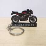 Bajaj Pulsar NS160 Ebony Black Keychain