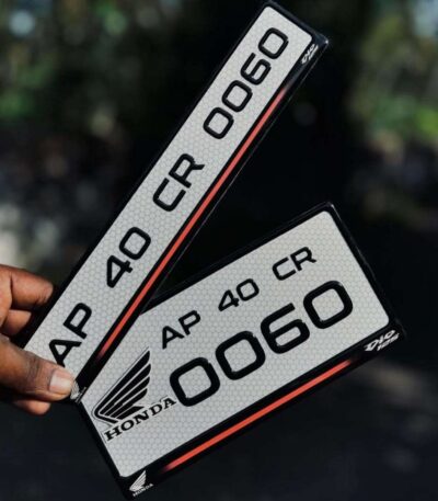 Honda Dio 125 Scooter Gel Number Plates