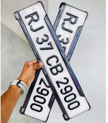 Hyundai Creta Number Plates (Gel)