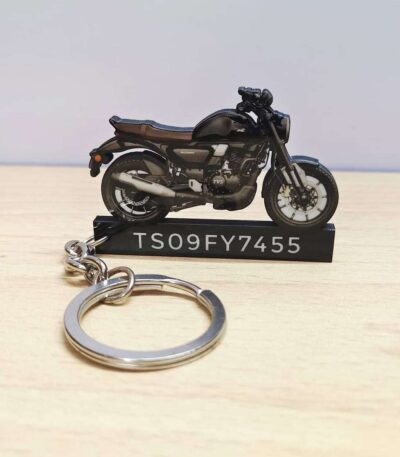 TVS Ronin Lightning Black Keychain