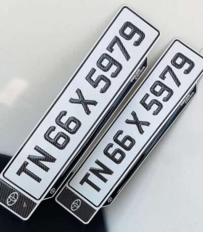 Toyota Innova Crysta Gel Number Plates