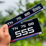 BMW Bike Number Plates (Gel)