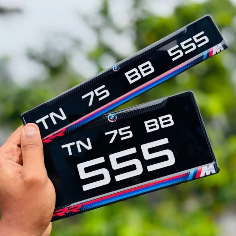 BMW Bike Number Plates (Gel)