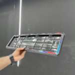 BMW Honey HSRP Gel Frame For Car Number Plates