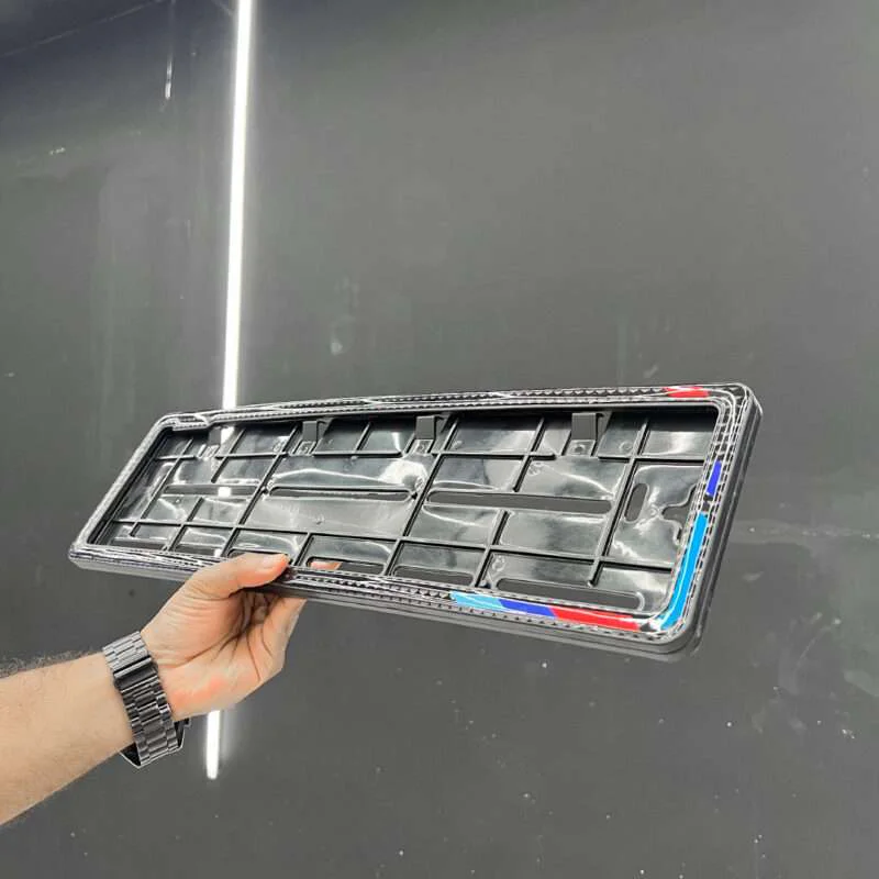 BMW Honey HSRP Gel Frame For Car Number Plates