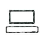 Black And White HSRP Gel Frames For Bike Number Plates (3)