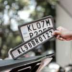 Black Gel Frame For Bike Number Plates
