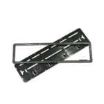 Carbon Diagonal HSRP Gel Frame For Car Number Plates (3)