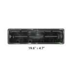 Carbon Diagonal HSRP Gel Frame For Car Number Plates (4)