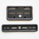 Carbon Gel Frame for Bike Number Plates