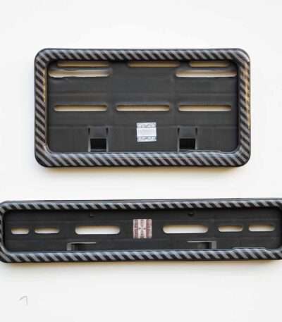 Carbon Gel Frame for Bike Number Plates