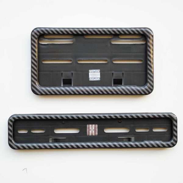 Carbon Gel Frame for Bike Number Plates