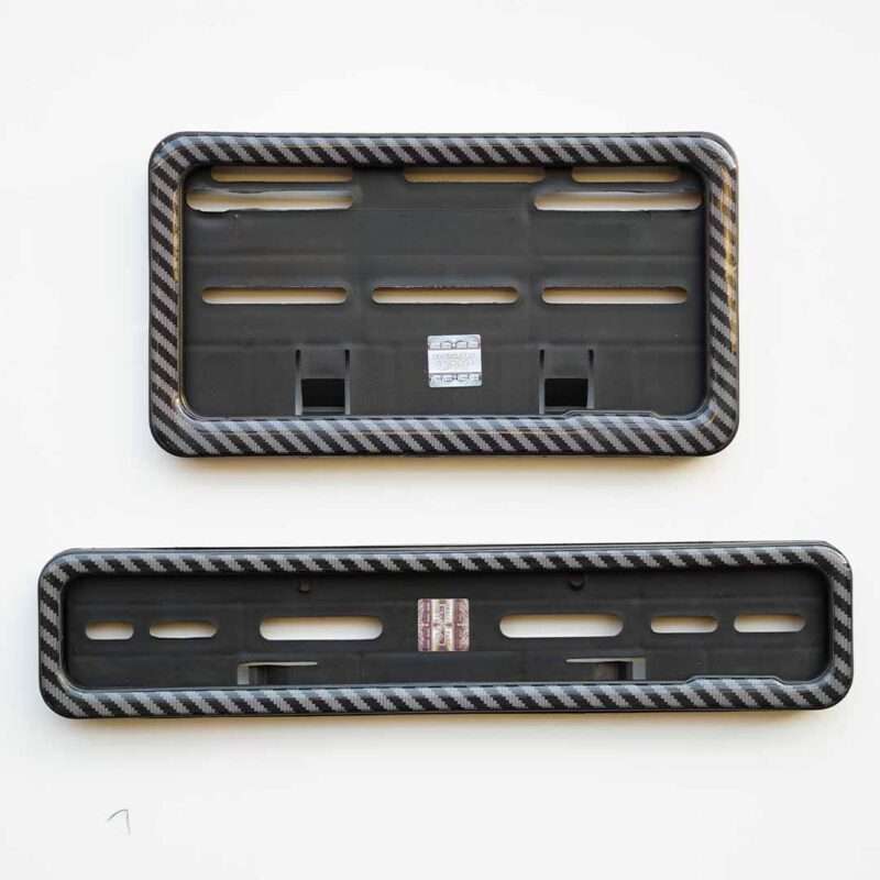 Carbon Gel Frame for Bike Number Plates