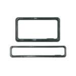 Carbon Grill HSRP Gel Frame Cover For Bike Motorcycle Number Plates (2)