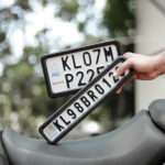 Carbon Grill HSRP Gel Frame For Bike Number Plates