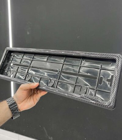 Carbon HSRP Gel Frame For Car Number Plates