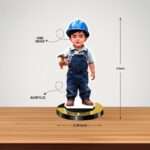 Customized Engineer Boy Mini Me Personalized Caricature