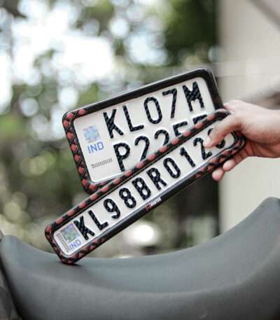 Customized Gel Frame For Bike Number Plates