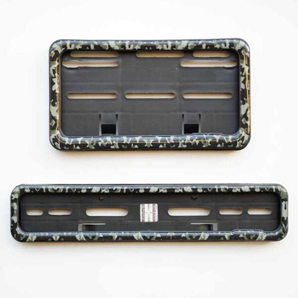 Military Gel Frame For Bike Number Plates