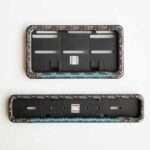 Ocean Blue Gel Frame For Bike Number Plates