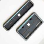 Ocean Blue Gel Frame For Bike Number Plates (2)