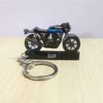 Royal Enfield Continental GT 650 Slipstream Blue Keychain