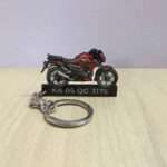 TVS Raider 125 Iron Man Keychain