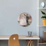 12 x 12 Inch Round Shape UV Acrylic Photo Frame
