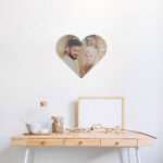 12 x 12 inch Heart Shape UV Acrylic Photo Frame