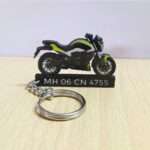 Bajaj Dominar 250 Citrus Rush Keychain