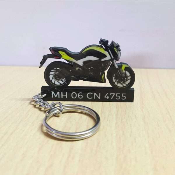 Bajaj Dominar 250 Citrus Rush Keychain