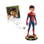 Personalized Mini Me Spider Man Superhero Caricature