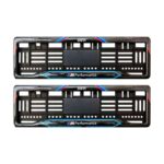 Rock-Style BMW Gel Number Plate Frames
