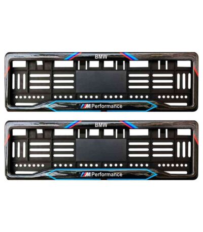Rock-Style BMW Gel Number Plate Frames