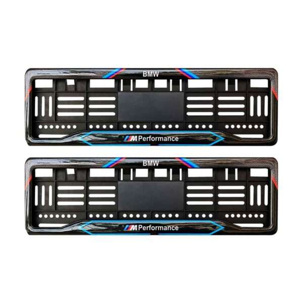 Rock-Style BMW Gel Number Plate Frames
