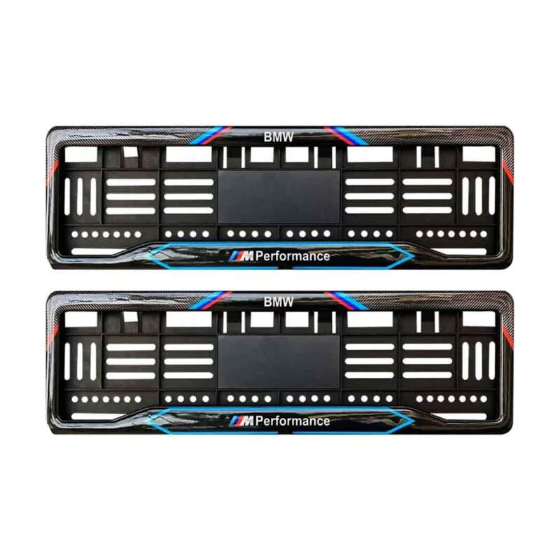 Rock-Style BMW Gel Number Plate Frames