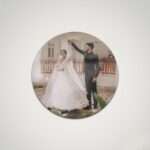 Round UV Photo Frame - 12 x 12 Inches