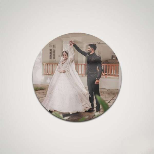 Round UV Photo Frame - 12 x 12 Inches