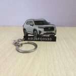 Honda Elevate Platinum White Pearl Keychain