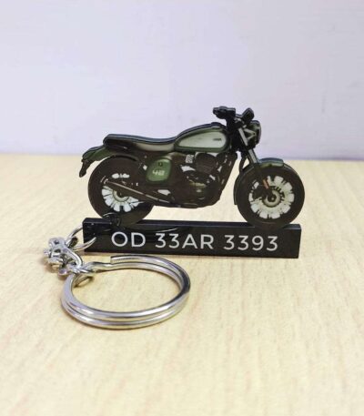 Jawa 42 FJ Aurora Green Matte Keychain