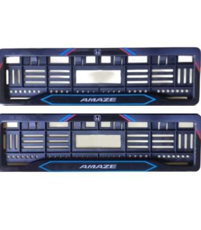 Rock Style Honda Amaze Gel Number Plate Frames
