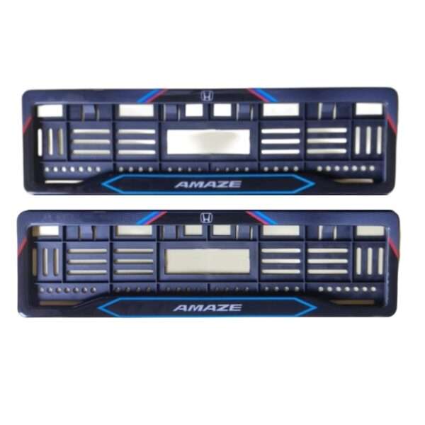 Rock Style Honda Amaze Gel Number Plate Frames