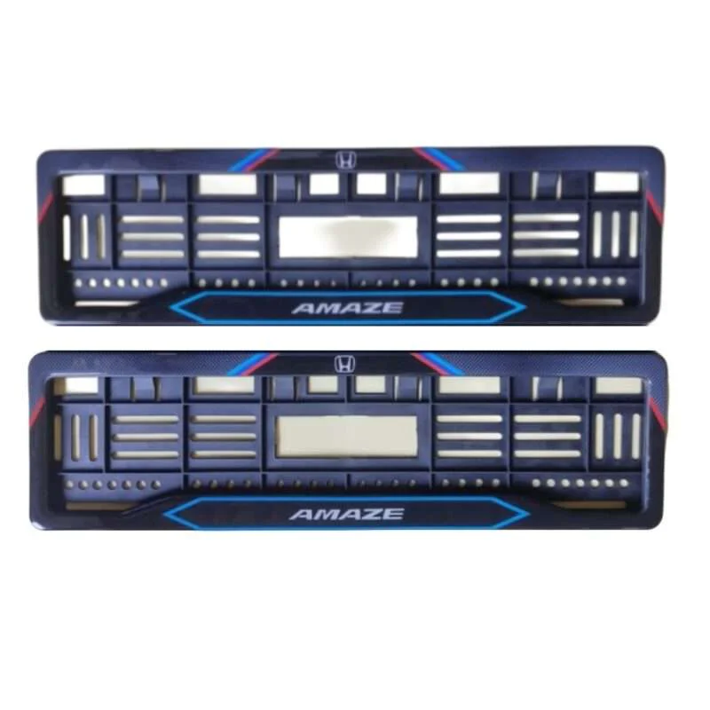 Rock Style Honda Amaze Gel Number Plate Frames