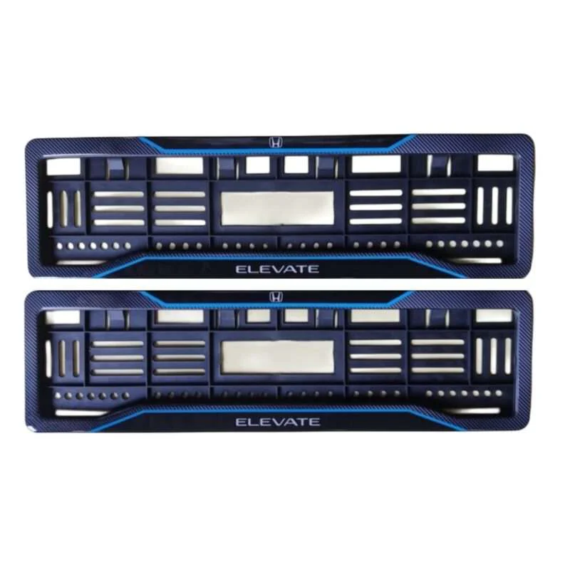 Rock Style Honda Elevate Gel Number Plate Frames